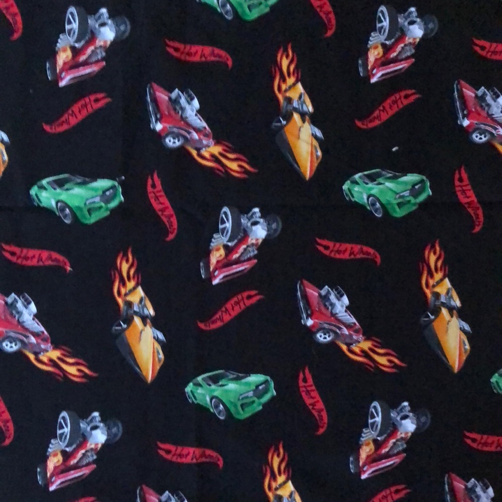 Fabric Hot Wheels Mattel 1 yard x 42” wide David Textiles Inc